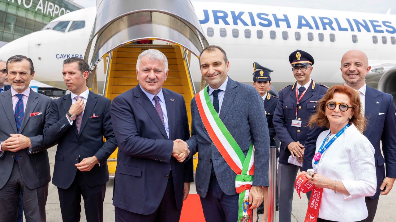Turkish Airlines Inaugurates Istanbul-Turin Flight Route